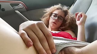 daddy bought a slut who begs to fuck her in the car